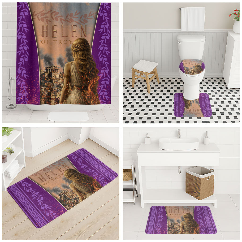 Helen Of Troy Bathroom Set Ancient Greek Mythology Trojan War