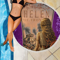 Helen Of Troy Beach Blanket Ancient Greek Mythology Trojan War