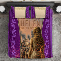 Helen Of Troy Bedding Set Ancient Greek Mythology Trojan War