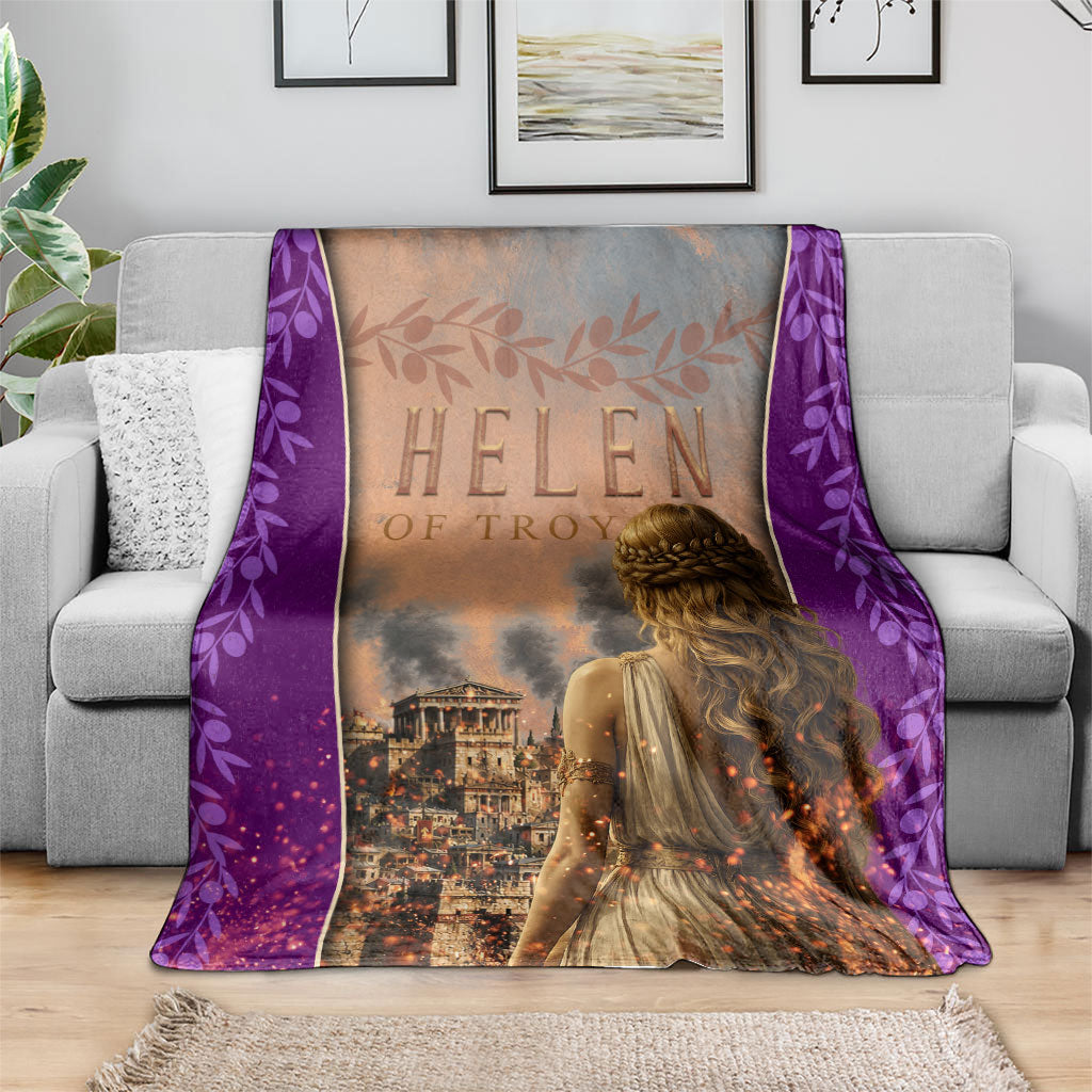 Helen Of Troy Blanket Ancient Greek Mythology Trojan War