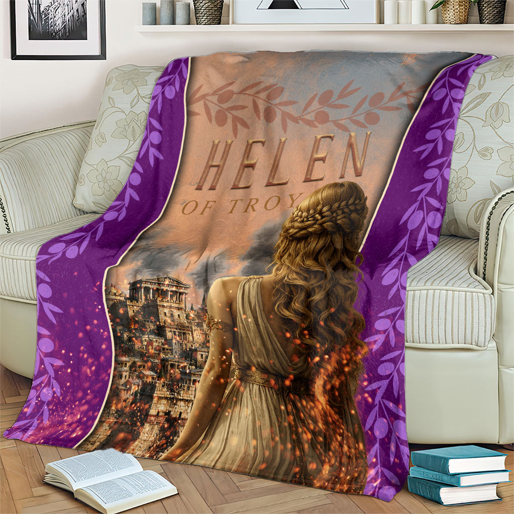 Helen Of Troy Blanket Ancient Greek Mythology Trojan War