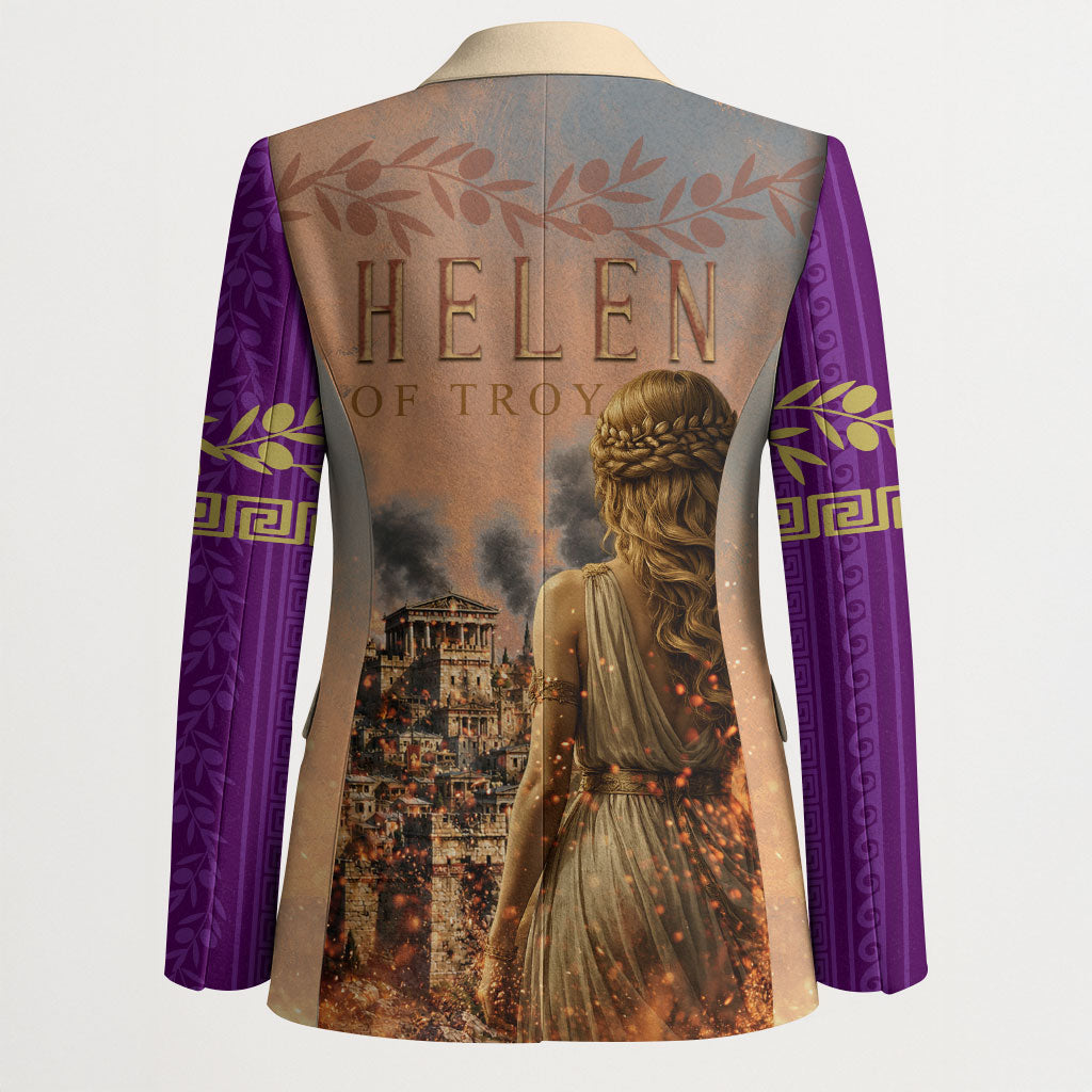 Helen Of Troy Blazer Ancient Greek Mythology Trojan War