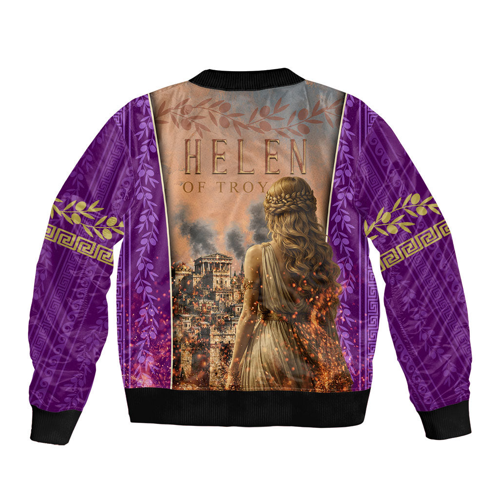 Helen Of Troy Bomber Jacket Ancient Greek Mythology Trojan War