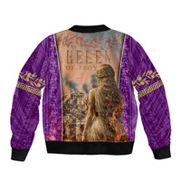 Helen Of Troy Bomber Jacket Ancient Greek Mythology Trojan War