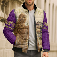 Helen Of Troy Bomber Puffer Jacket Ancient Greek Mythology Trojan War