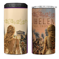 Helen Of Troy 4 in 1 Can Cooler Tumbler Ancient Greek Mythology Trojan War