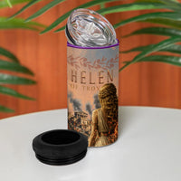 Helen Of Troy 4 in 1 Can Cooler Tumbler Ancient Greek Mythology Trojan War
