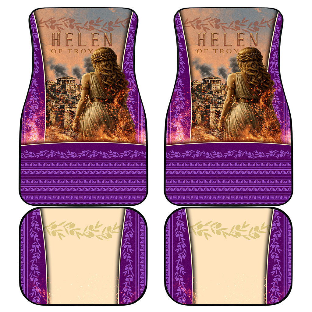 Helen Of Troy Car Mats Ancient Greek Mythology Trojan War