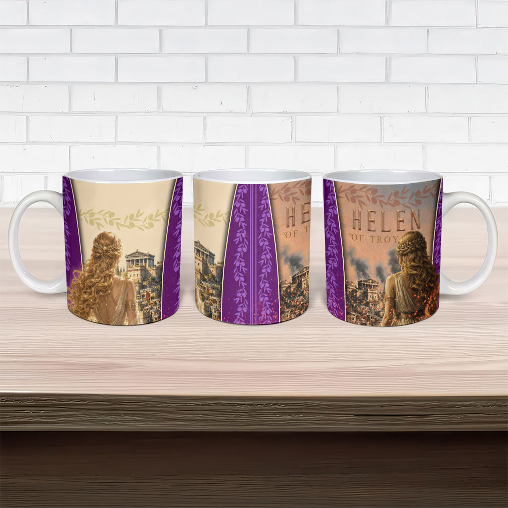 Helen Of Troy Ceramic Mug Ancient Greek Mythology Trojan War