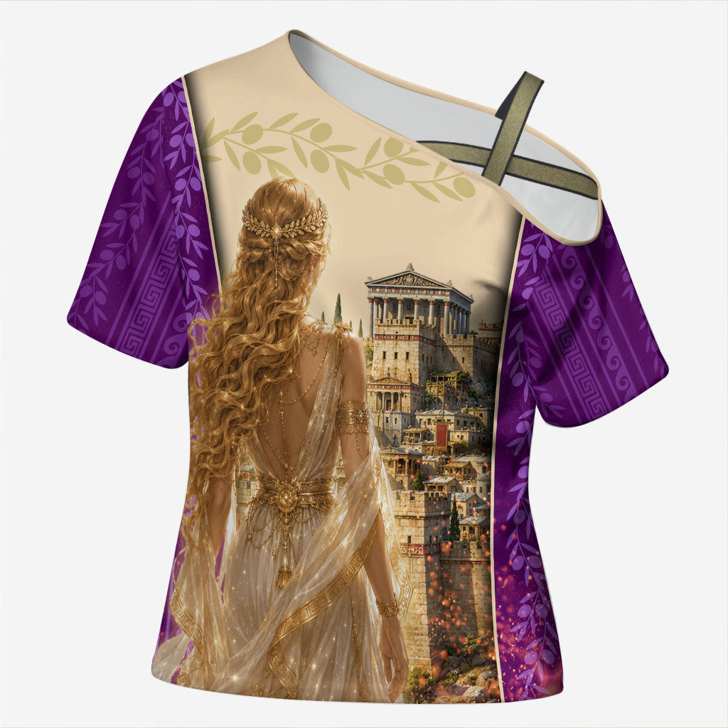 Helen Of Troy Cross Shoulder Shirt Ancient Greek Mythology Trojan War