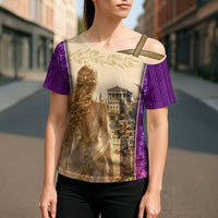 Helen Of Troy Cross Shoulder Shirt Ancient Greek Mythology Trojan War
