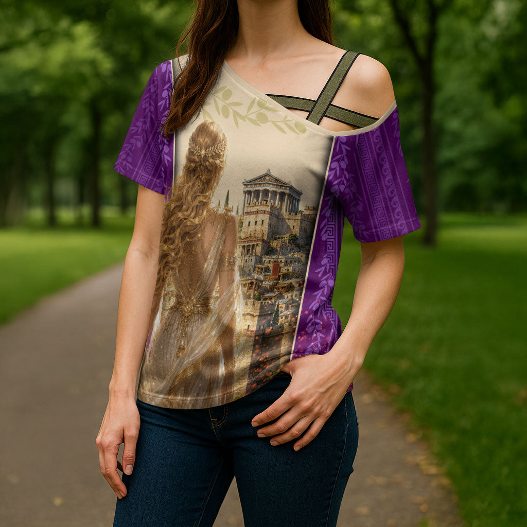 Helen Of Troy Cross Shoulder Shirt Ancient Greek Mythology Trojan War
