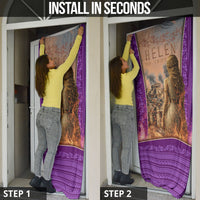 Helen Of Troy Door Cover Ancient Greek Mythology Trojan War