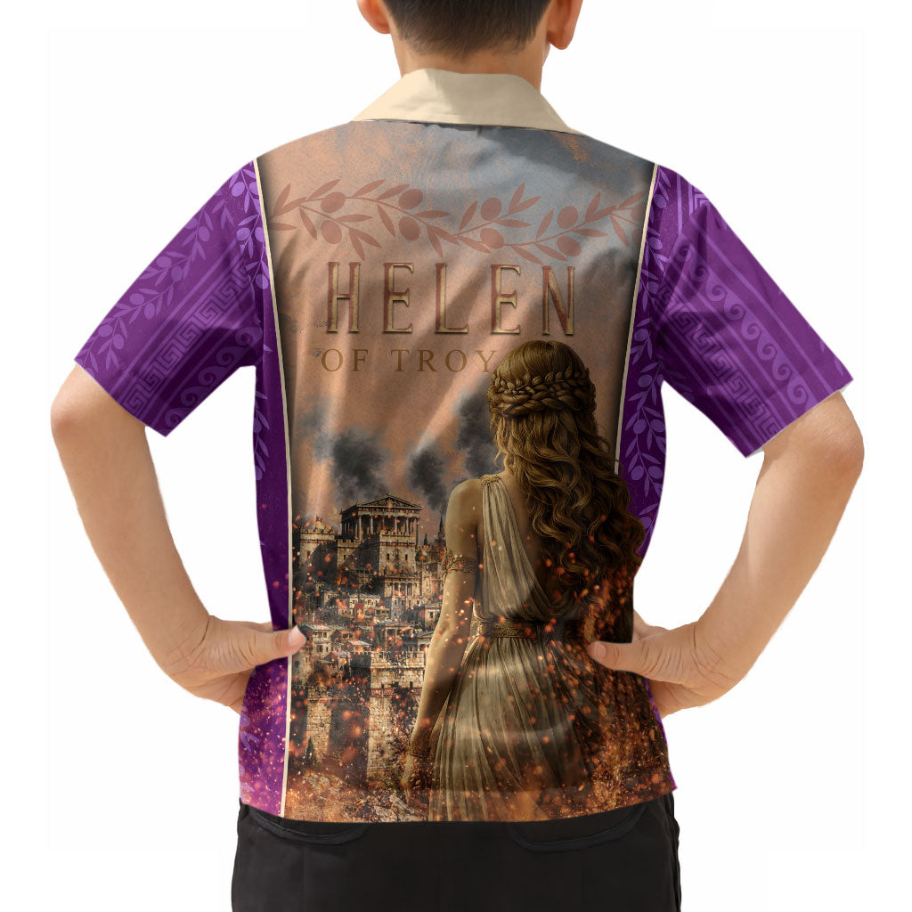 Helen Of Troy Hawaiian Shirt Ancient Greek Mythology Trojan War