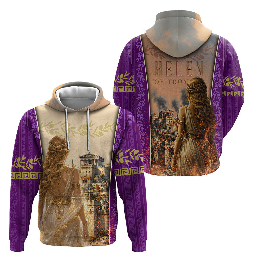 Helen Of Troy Hoodie Ancient Greek Mythology Trojan War