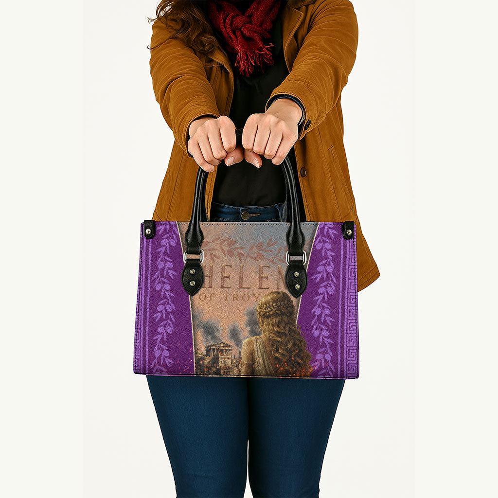 Helen Of Troy Leather Bag Ancient Greek Mythology Trojan War
