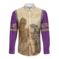 Helen Of Troy Long Sleeve Button Shirt Ancient Greek Mythology Trojan War