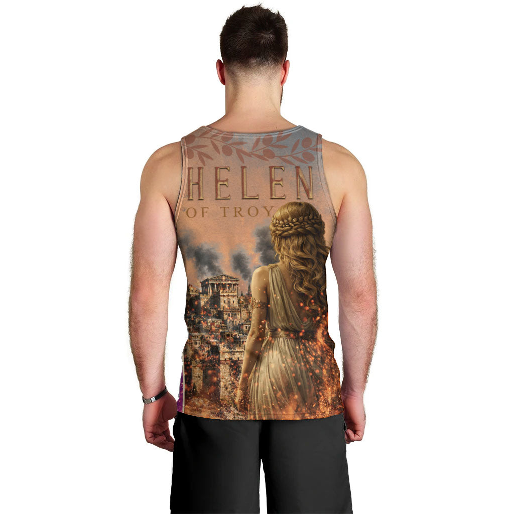 Helen Of Troy Men Tank Top Ancient Greek Mythology Trojan War