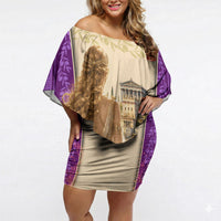 Helen Of Troy Off Shoulder Short Dress Ancient Greek Mythology Trojan War