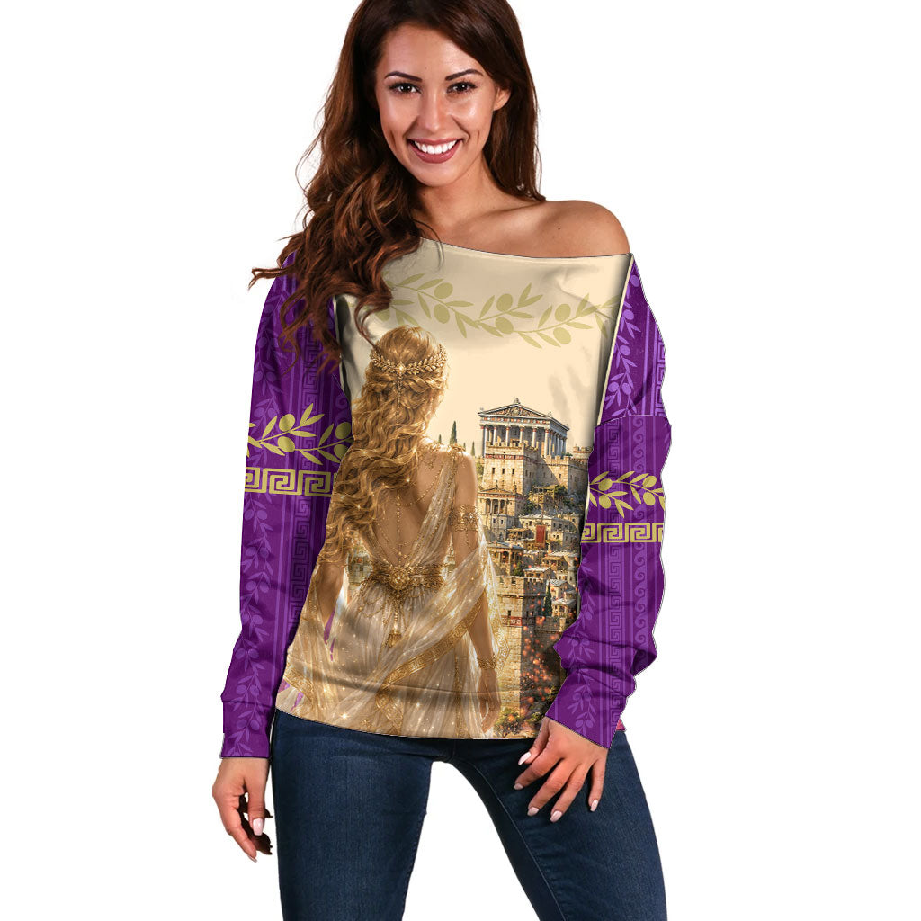 Helen Of Troy Off Shoulder Sweater Ancient Greek Mythology Trojan War
