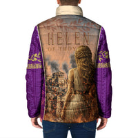 Helen Of Troy Padded Jacket Ancient Greek Mythology Trojan War