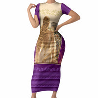 Helen Of Troy Short Sleeve Bodycon Dress Ancient Greek Mythology Trojan War