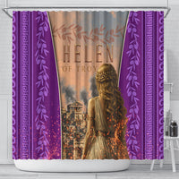 Helen Of Troy Shower Curtain Ancient Greek Mythology Trojan War
