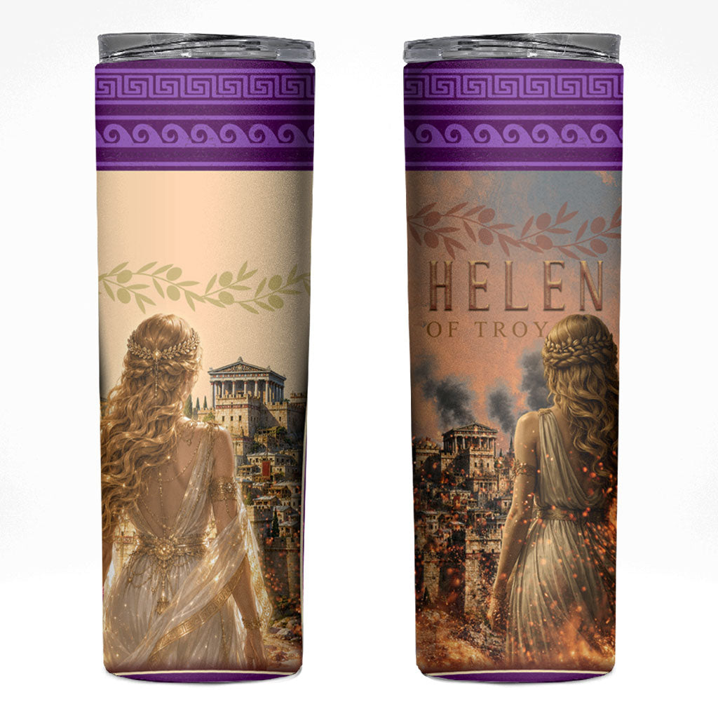 Helen Of Troy Skinny Tumbler Ancient Greek Mythology Trojan War