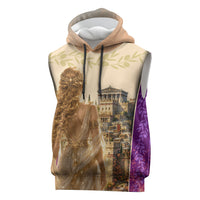 Helen Of Troy Sleeveless Hoodie Ancient Greek Mythology Trojan War