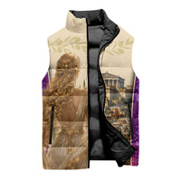 Helen Of Troy Sleeveless Puffer Jacket Ancient Greek Mythology Trojan War