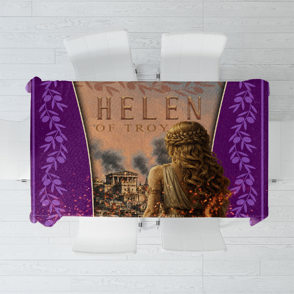 Helen Of Troy Tablecloth Ancient Greek Mythology Trojan War