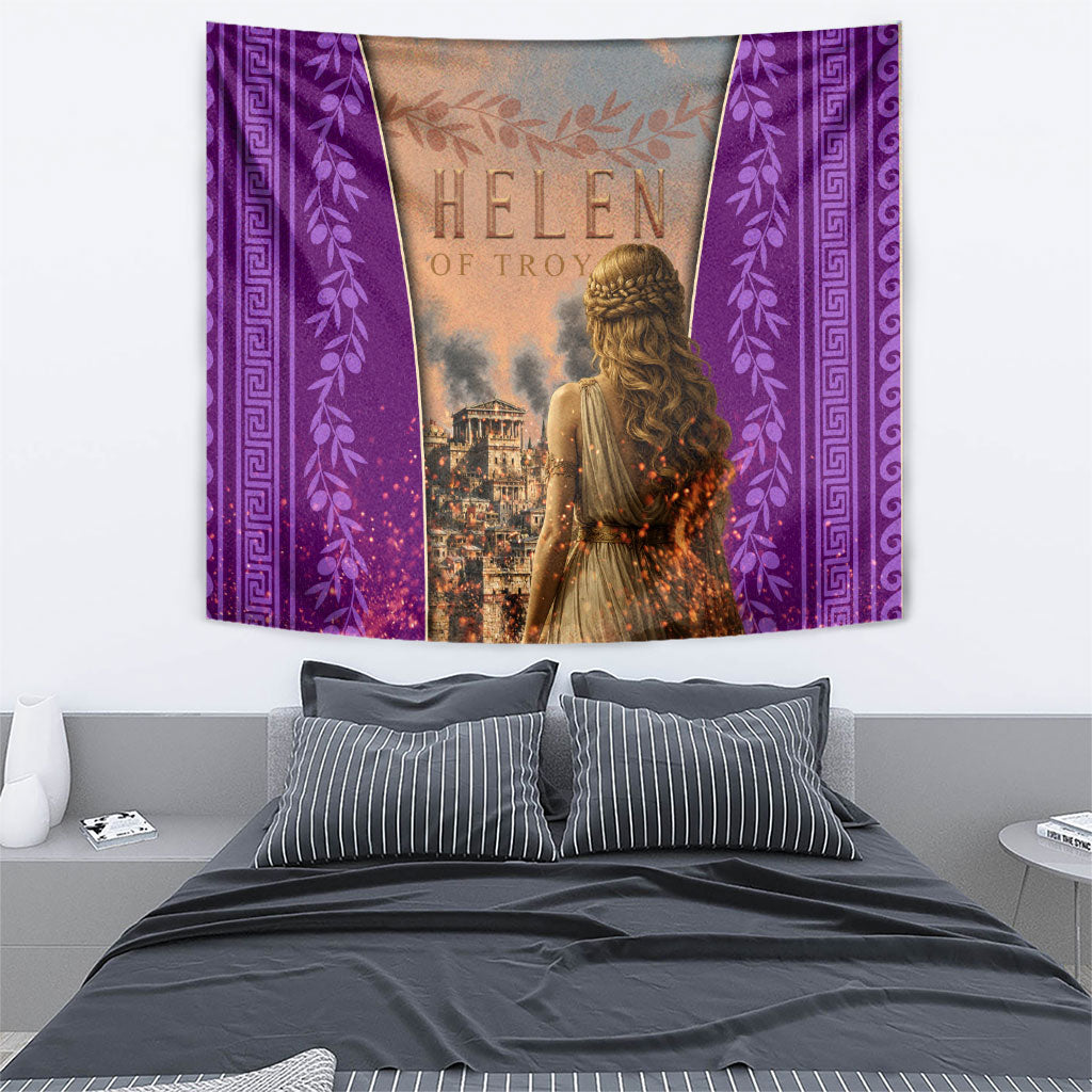Helen Of Troy Tapestry Ancient Greek Mythology Trojan War