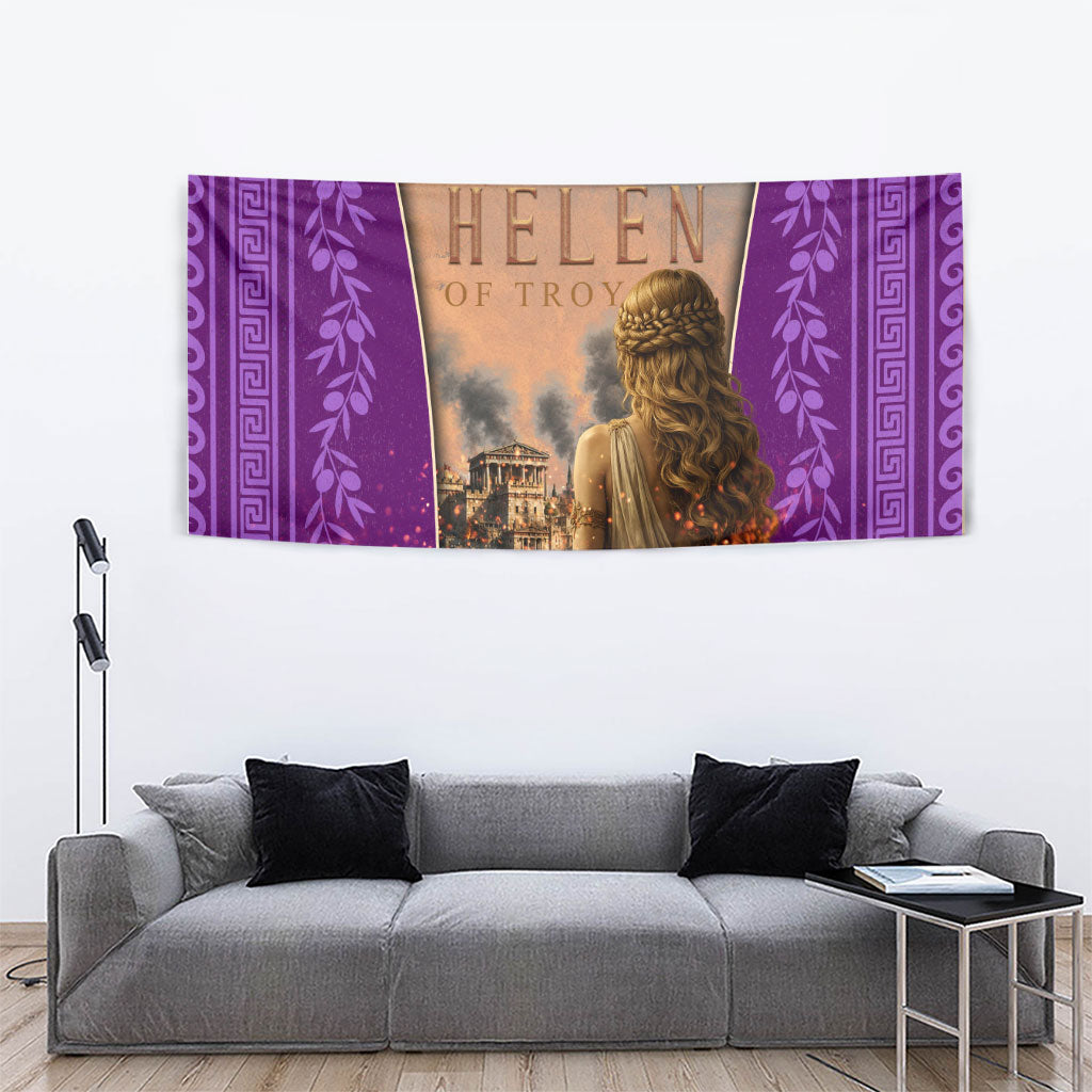 Helen Of Troy Tapestry Ancient Greek Mythology Trojan War