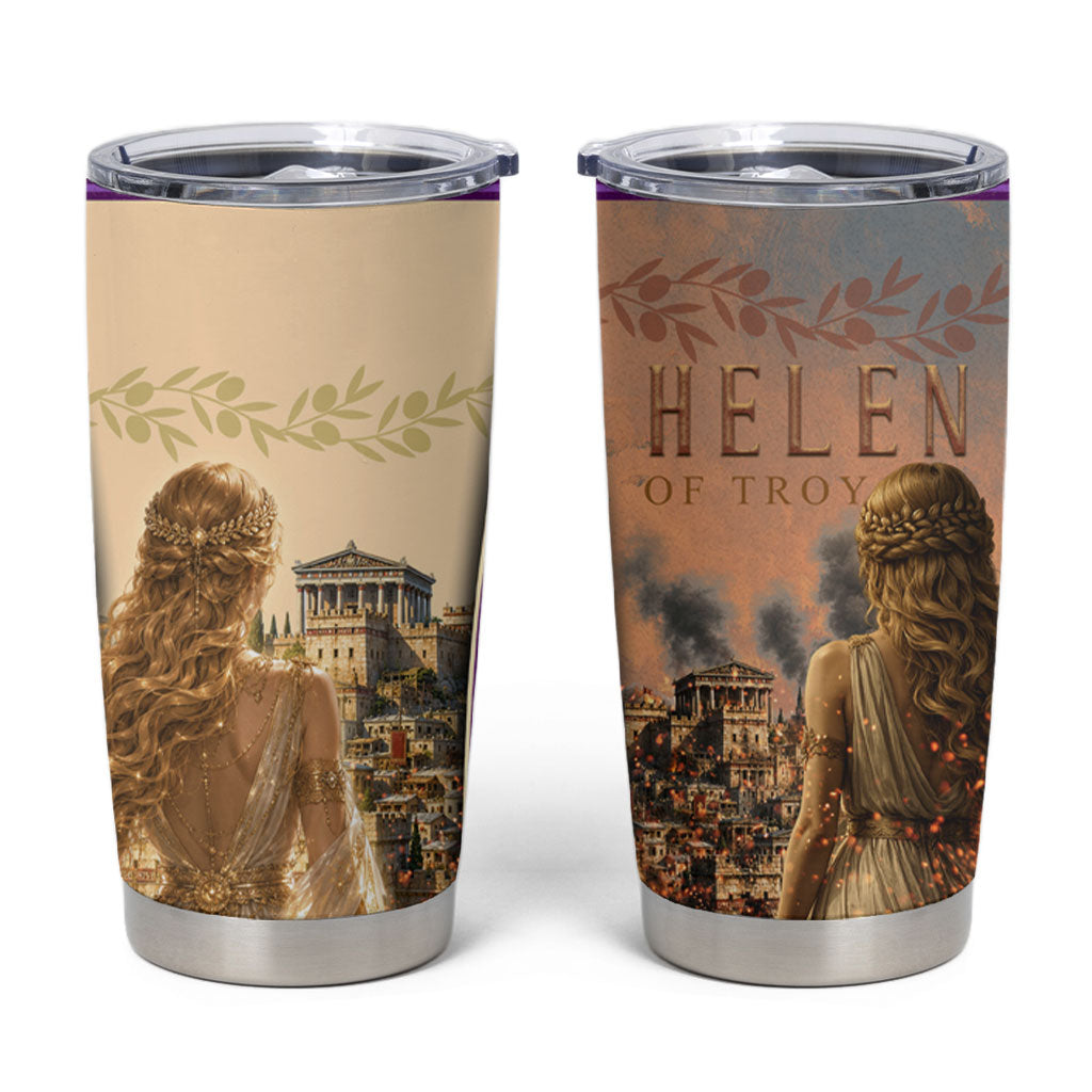 Helen Of Troy Tumbler Cup Ancient Greek Mythology Trojan War