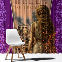 Helen Of Troy Window Curtain Ancient Greek Mythology Trojan War