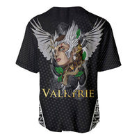 Viking Warrior Baseball Jersey Valkyrie - Warrior Of Asgard - Wonder Print Shop