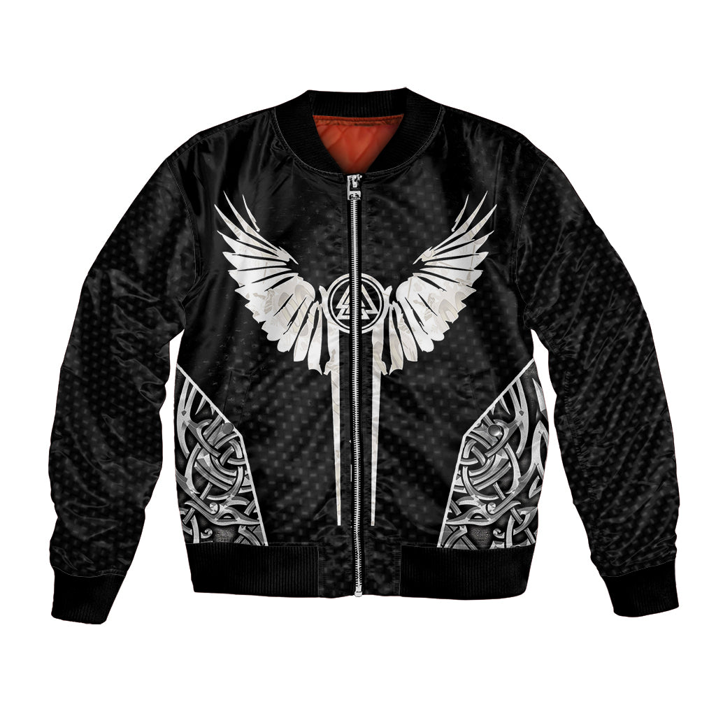 Viking Warrior Bomber Jacket Valkyrie - Warrior Of Asgard - Wonder Print Shop