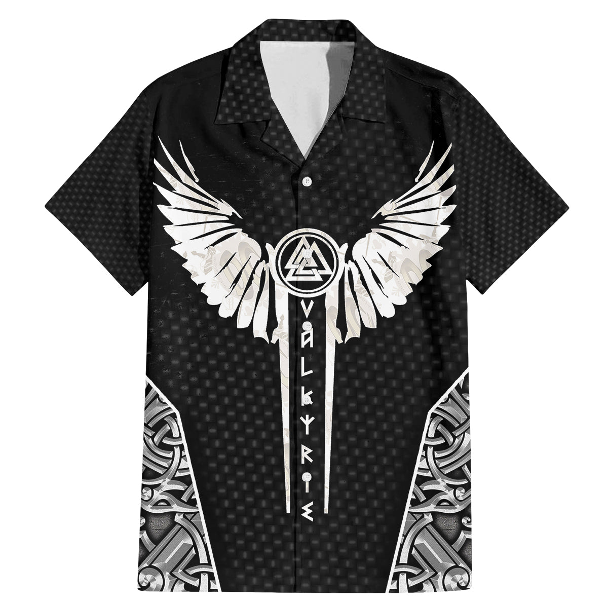 Viking Warrior Family Matching Mermaid Dress and Hawaiian Shirt Valkyrie - Warrior Of Asgard - Wonder Print Shop