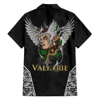 Viking Warrior Family Matching Off Shoulder Maxi Dress and Hawaiian Shirt Valkyrie - Warrior Of Asgard - Wonder Print Shop