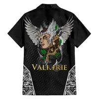 Viking Warrior Family Matching Short Sleeve Bodycon Dress and Hawaiian Shirt Valkyrie - Warrior Of Asgard - Wonder Print Shop