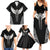 Viking Warrior Family Matching Summer Maxi Dress and Hawaiian Shirt Valkyrie - Warrior Of Asgard - Wonder Print Shop