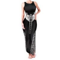 Viking Warrior Family Matching Tank Maxi Dress and Hawaiian Shirt Valkyrie - Warrior Of Asgard - Wonder Print Shop