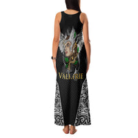 Viking Warrior Family Matching Tank Maxi Dress and Hawaiian Shirt Valkyrie - Warrior Of Asgard - Wonder Print Shop