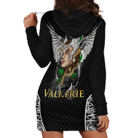 Viking Warrior Hoodie Dress Valkyrie - Warrior Of Asgard - Wonder Print Shop