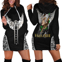 Viking Warrior Hoodie Dress Valkyrie - Warrior Of Asgard - Wonder Print Shop