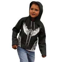 Viking Warrior Kid Hoodie Valkyrie - Warrior Of Asgard - Wonder Print Shop