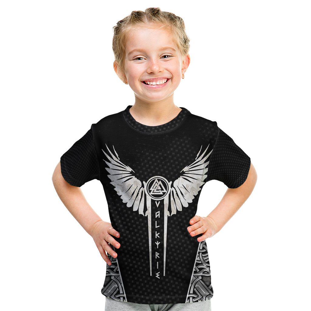 Viking Warrior Kid T Shirt Valkyrie - Warrior Of Asgard - Wonder Print Shop