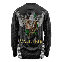 Viking Warrior Long Sleeve Shirt Valkyrie - Warrior Of Asgard - Wonder Print Shop