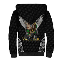 Viking Warrior Sherpa Hoodie Valkyrie - Warrior Of Asgard - Wonder Print Shop
