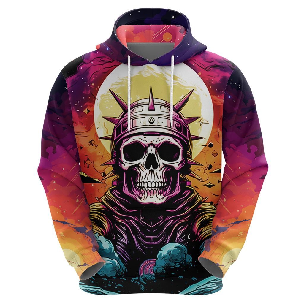 Skull Space Hoodie I'll Put You In The Trunk - Wonder Print Shop